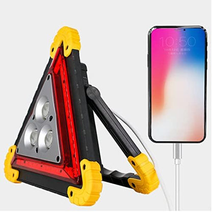 Feu de Pré-signalisation Triangulaire LED pour voiture, Feux de signalisation d'urgence