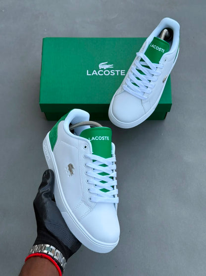 Super Basket Lacoste Graduate White/ Green Unisexe