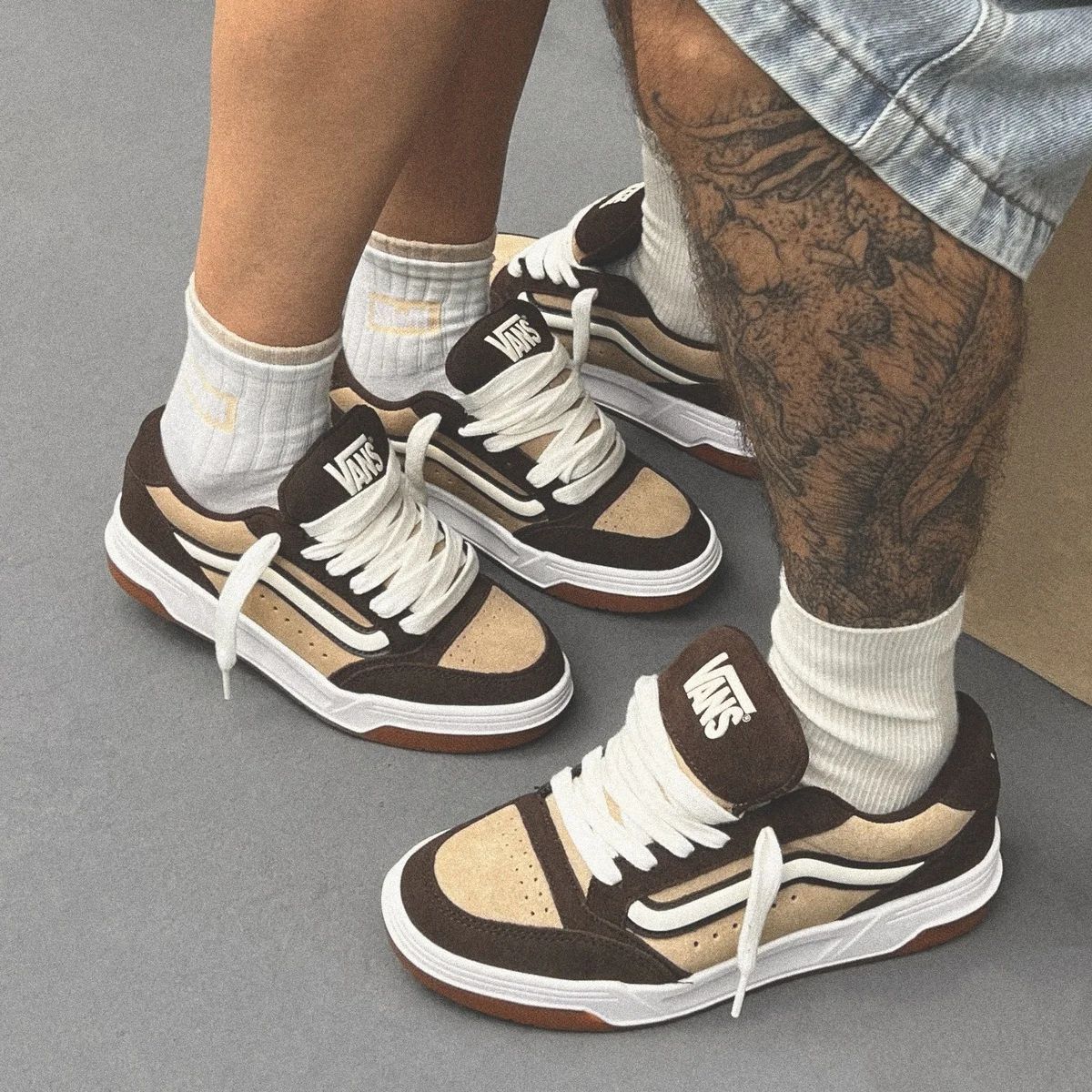Super Basket Vans Hylane Oldskool Marron