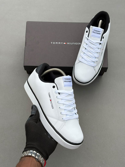 Tommy Hilfiger Baskets Basses TH Hi Vulc Core Low En Blanc
