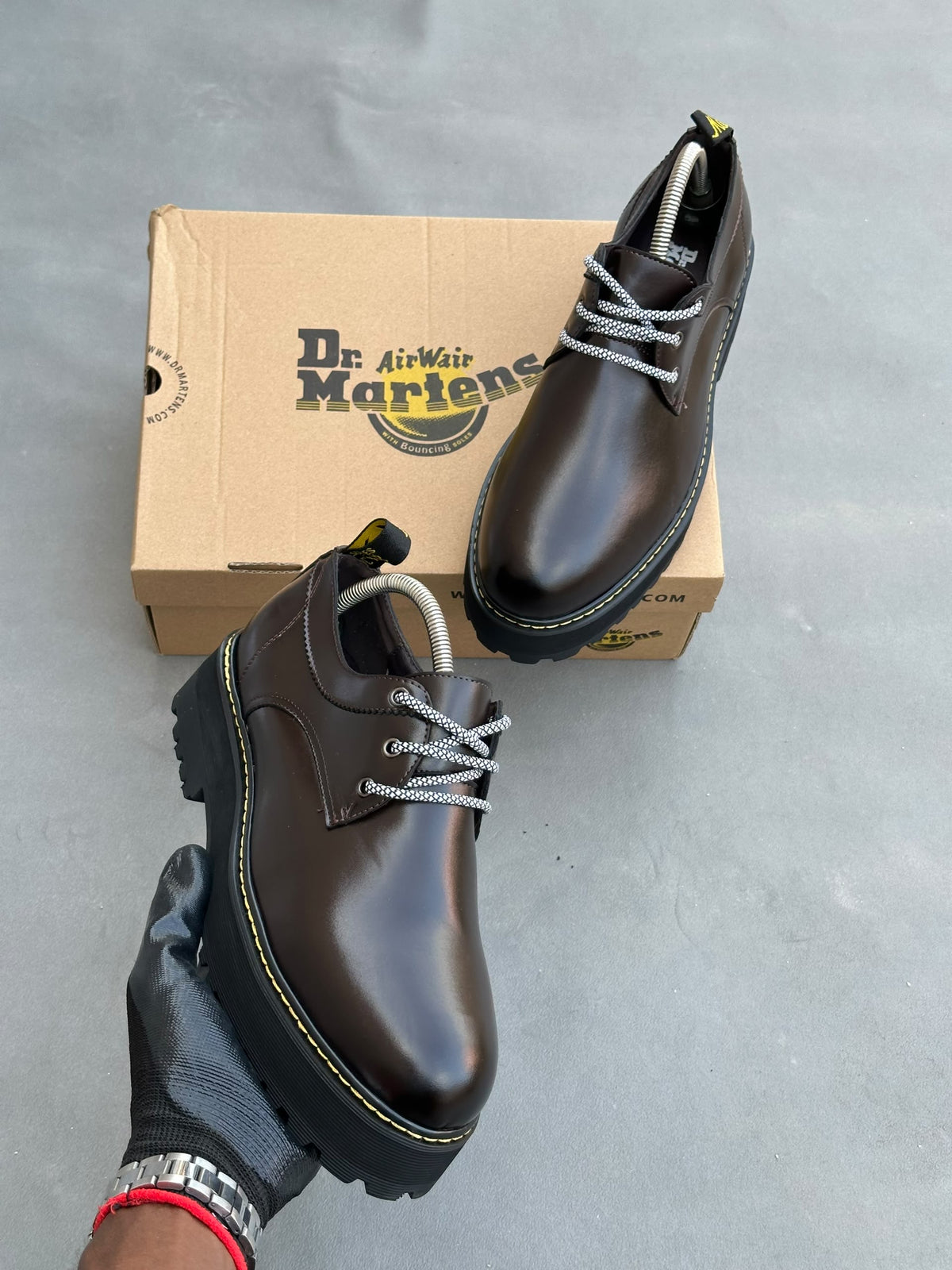 Dr. Martens AirWair 1461 Platform / Bex Marron